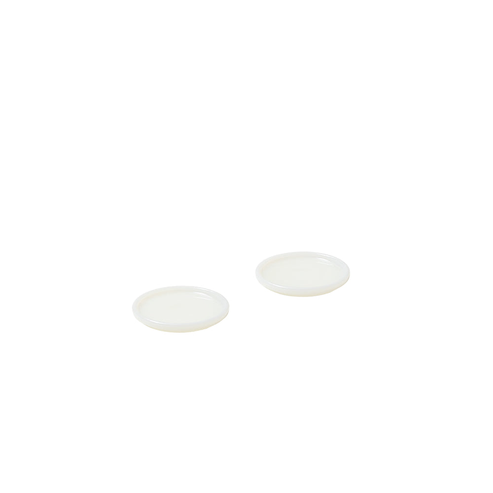Milk Glass plate10 / 2pcs – ideaco STORE