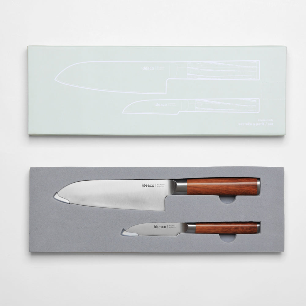OUTLET】包丁セット 三徳 santoku / ペティナイフ petit – ideaco STORE