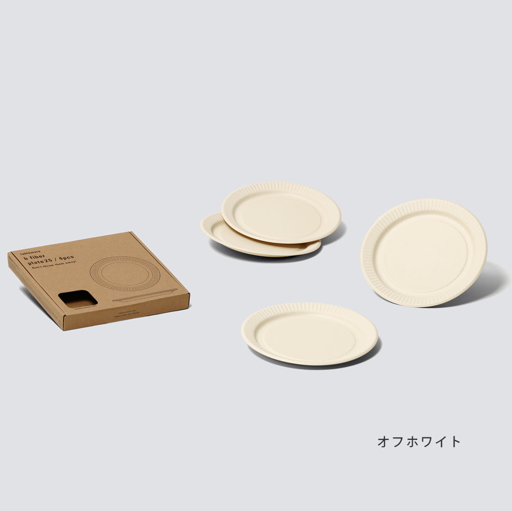 バンブーメラミン食器 プレート/大皿 b fiber plate25 / 4pcs – ideaco