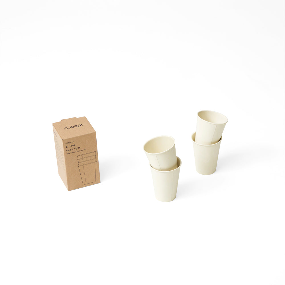 b fiber cup / 4pcs