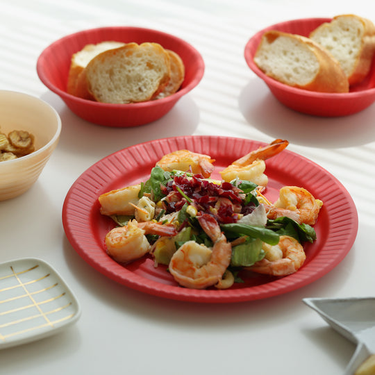 バンブーメラミン食器 プレート/大皿 b fiber plate25 / 4pcs – ideaco
