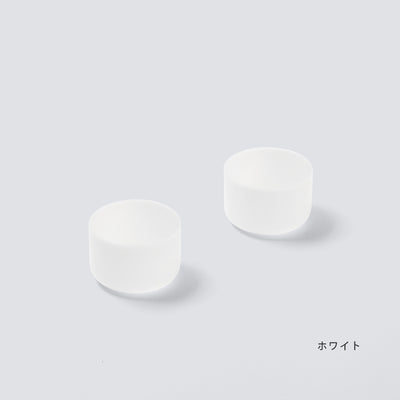 milk glass HAKU low/2pcs