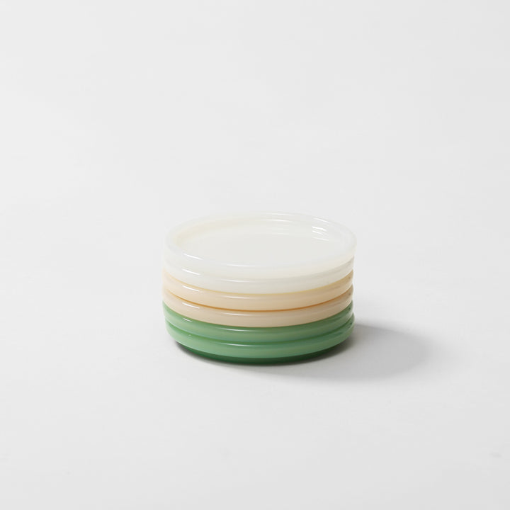 OUTLET】小皿/平皿 Milk Glass plate10 / 2pcs – ideaco STORE