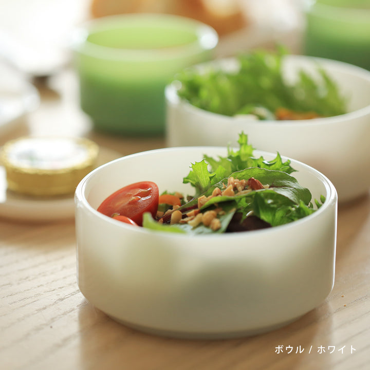 Milk Glass bowl / 2pcs – ideaco STORE