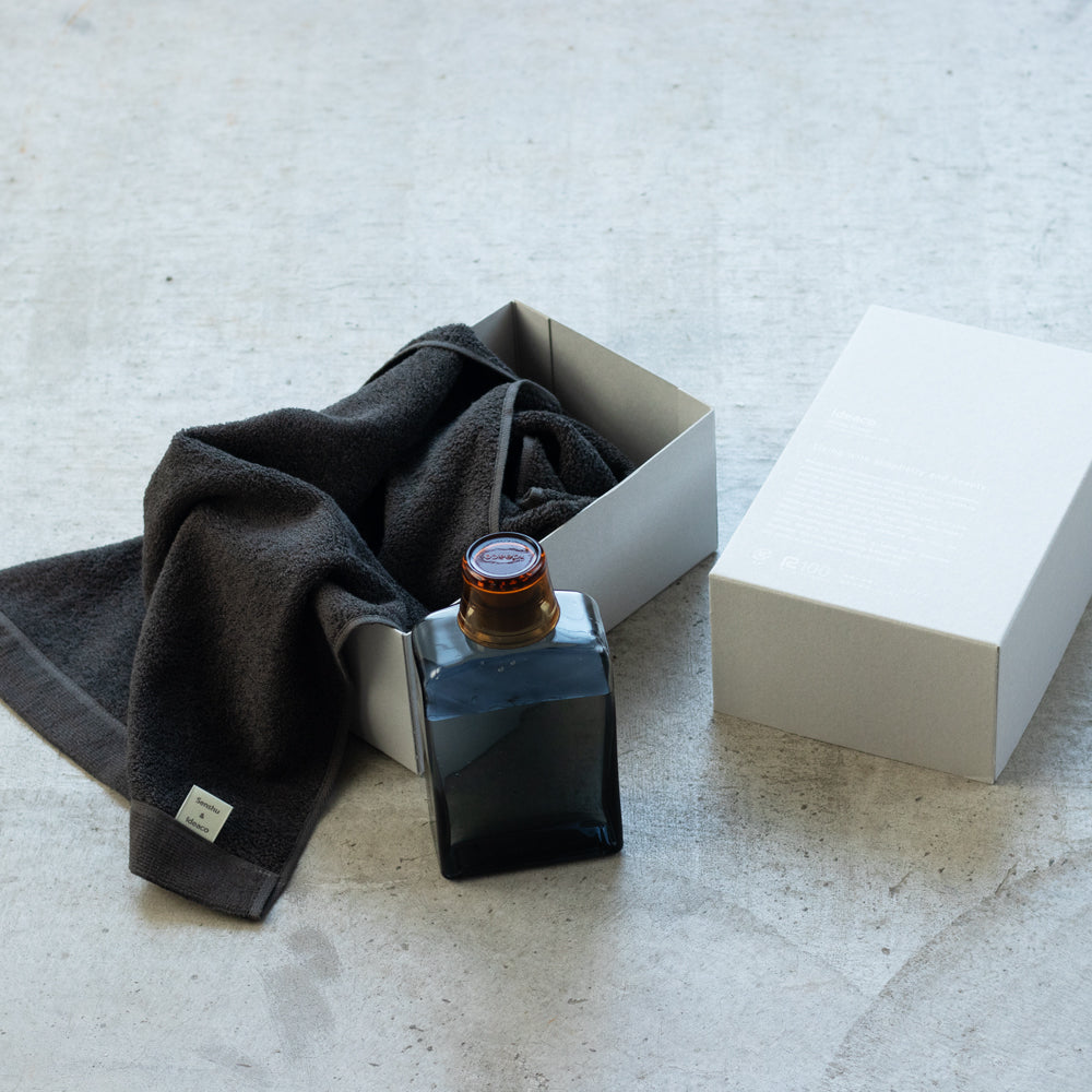 【GIFT BOX】face towel × MOUTH WASH BOTTLE