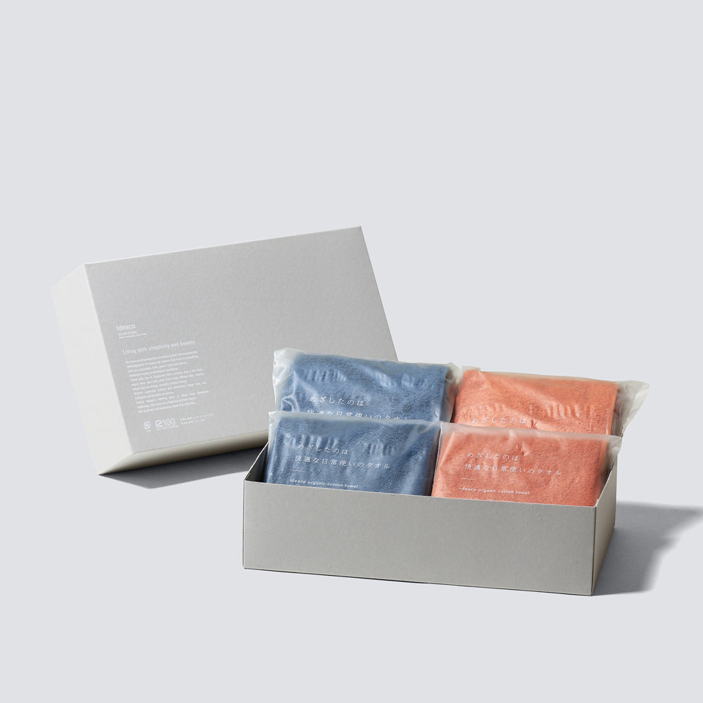 Senshu×ideaco GIFT face&bath 2枚組set/pair gift