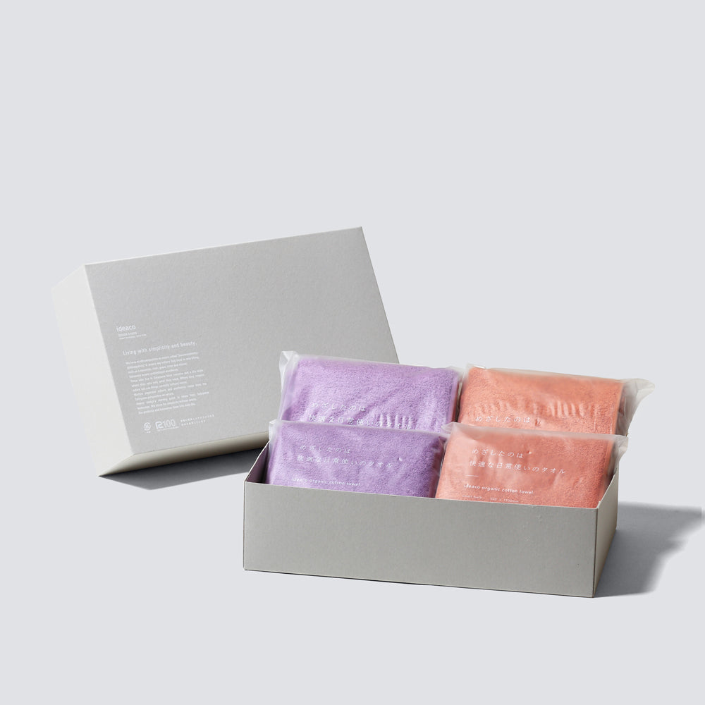 Senshu×ideaco GIFT face&bath 2枚組set/pair gift