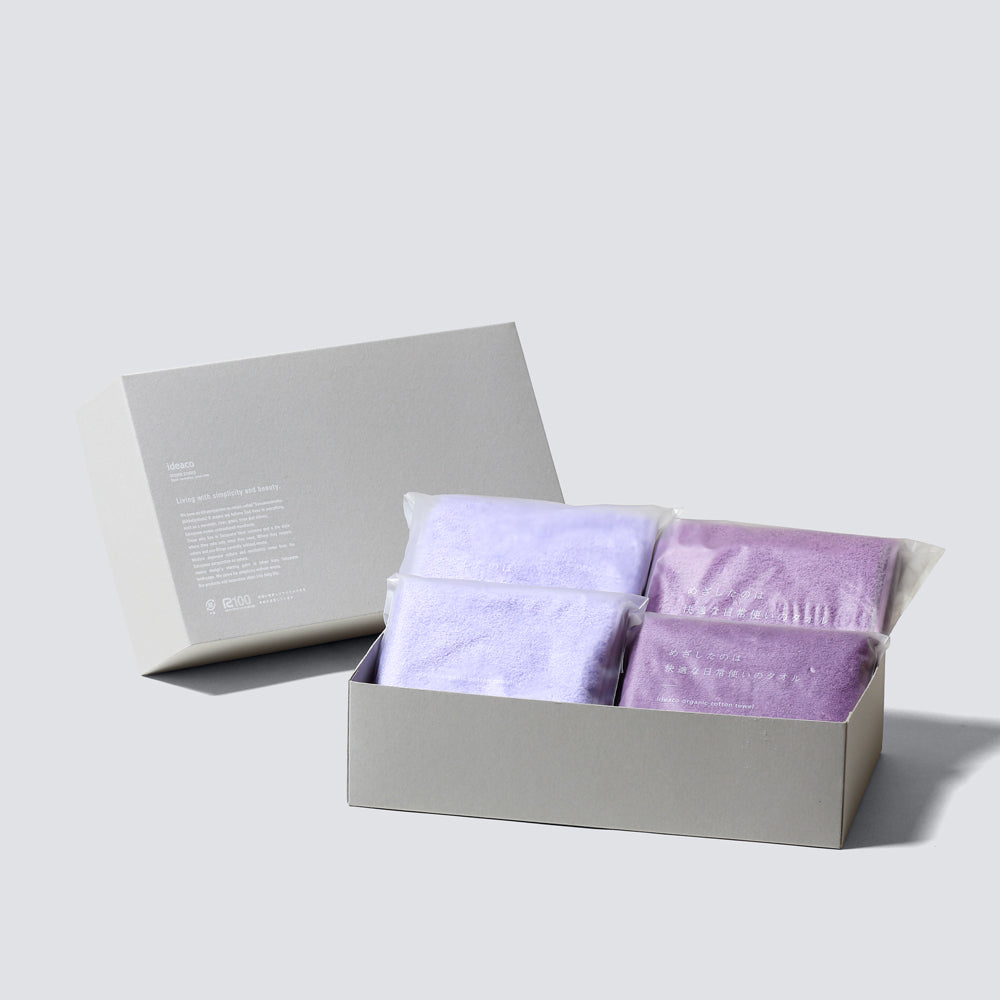 Senshu×ideaco GIFT face&bath 2枚組set/pair gift