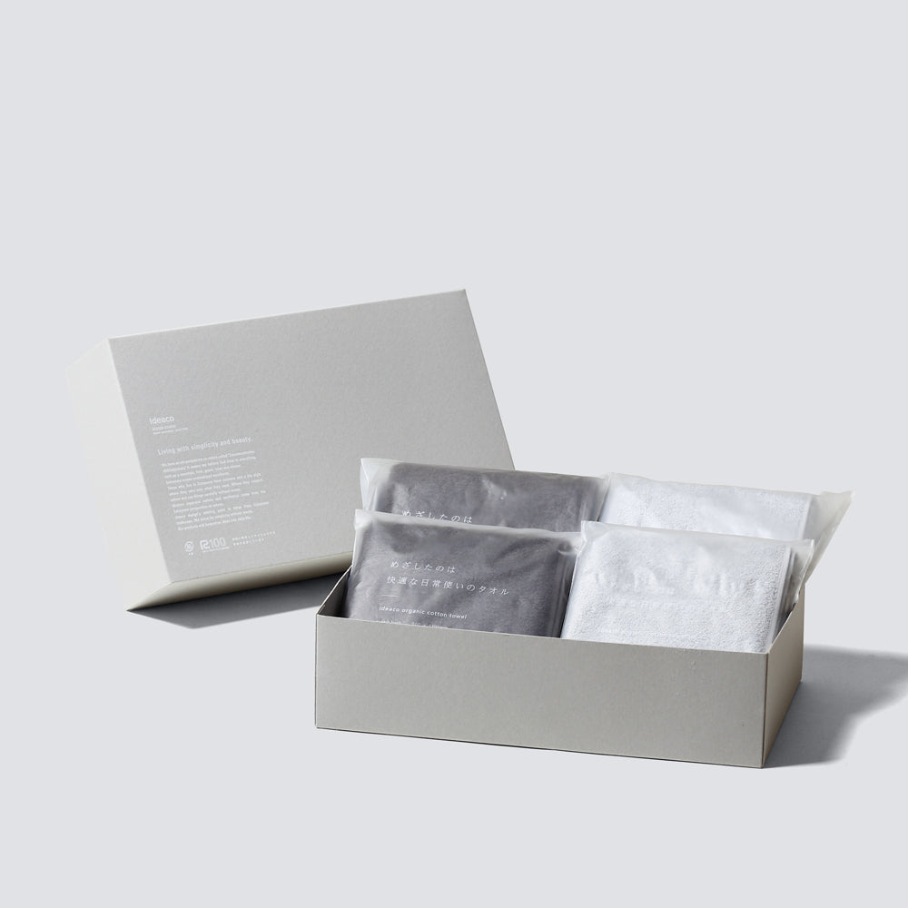 Senshu×ideaco GIFT face&bath 2枚組set/pair gift